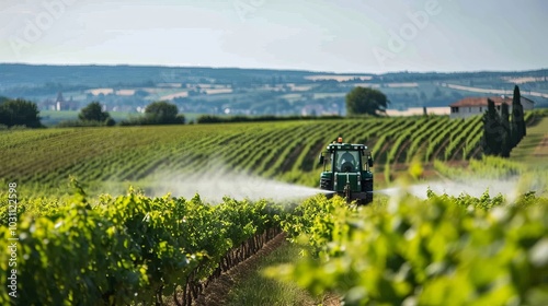 Pest Prevention: Vineyards on the Outskirts of Beaune, Cote de Beaune, Cote d'Or, Burgundy, France