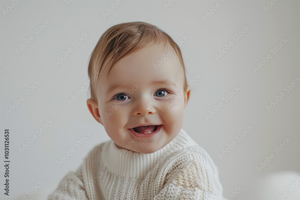 Happy Baby with a Big Smile Happy Baby with a Big Smile