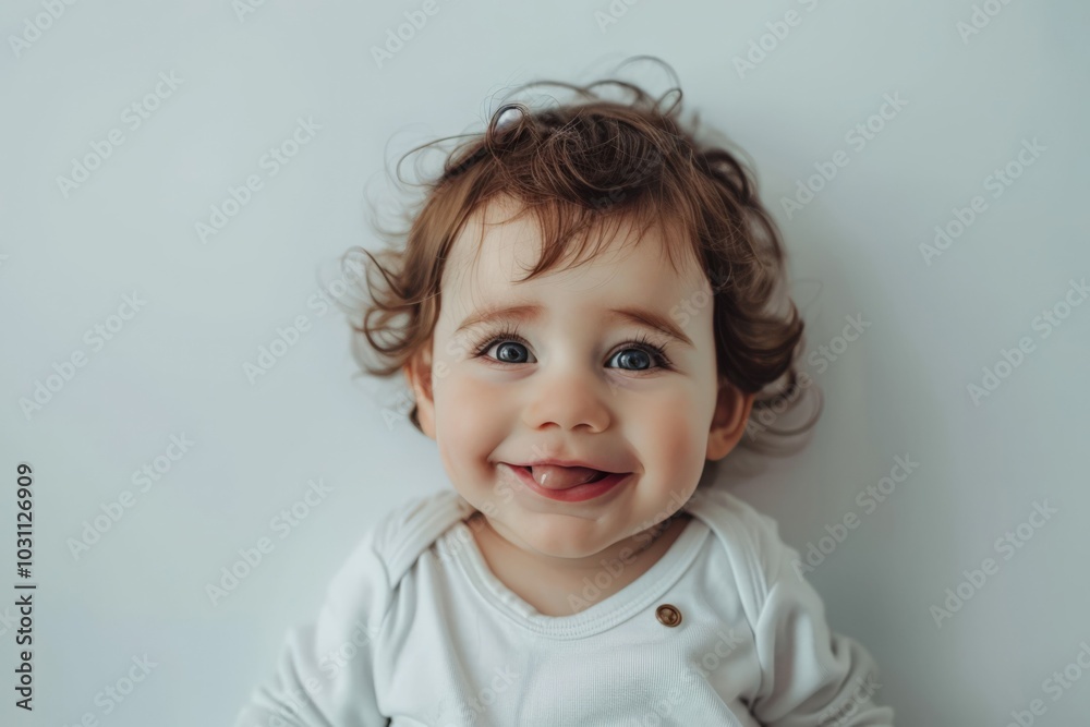 Happy Baby with a Big Smile Happy Baby with a Big Smile