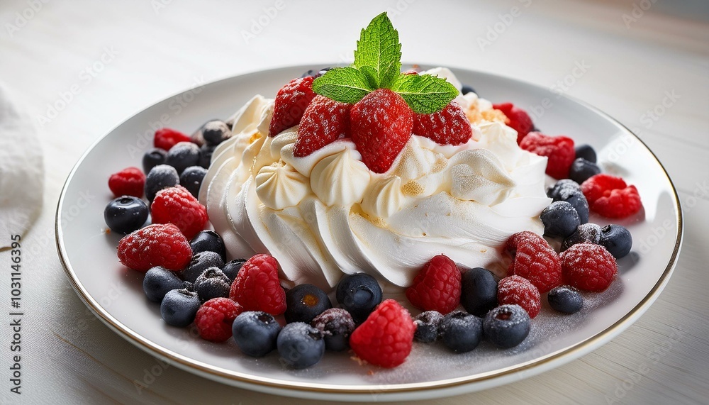 Eton Mess with Seasonal Berries Eton Mess with Seasonal Berries