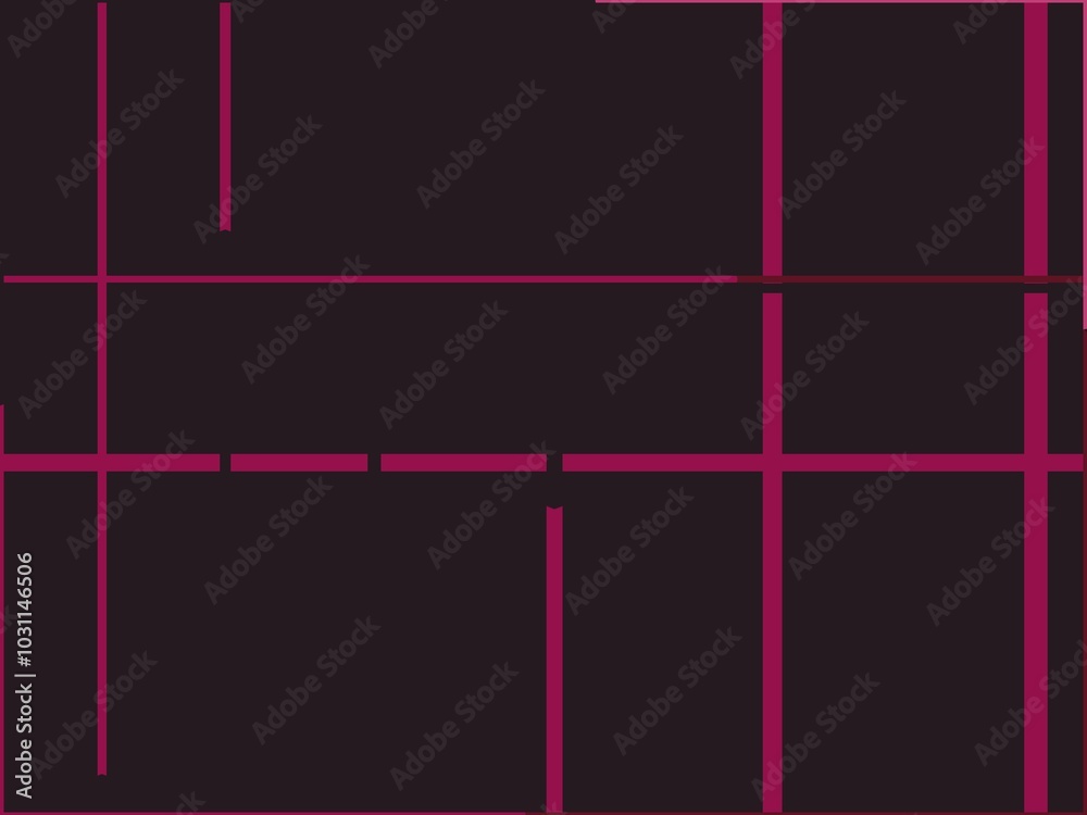 Modern abstract design with a simple and bold design featuring a grid of pink lines on a black background Modern abstract design with a simple and bold design featuring a grid of pink lines on a black background