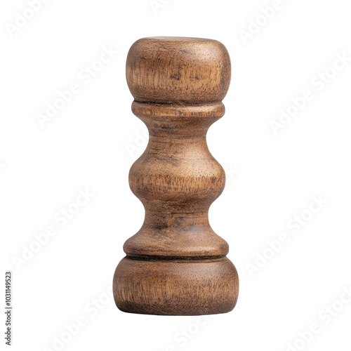 wooden decorative object with unique shape, showcasing natural finish and smooth texture, perfect for home decor or artistic displays. isolated white background