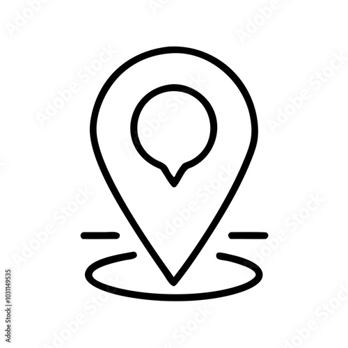 GPS Pin Icon 