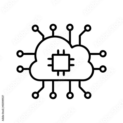 AI Chip Icon 
