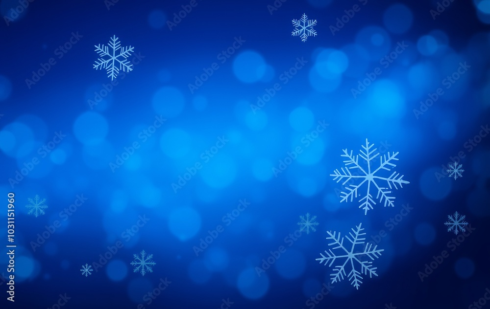 a blue background with snowflakes and a blue background a blue background with snowflakes and a blue background