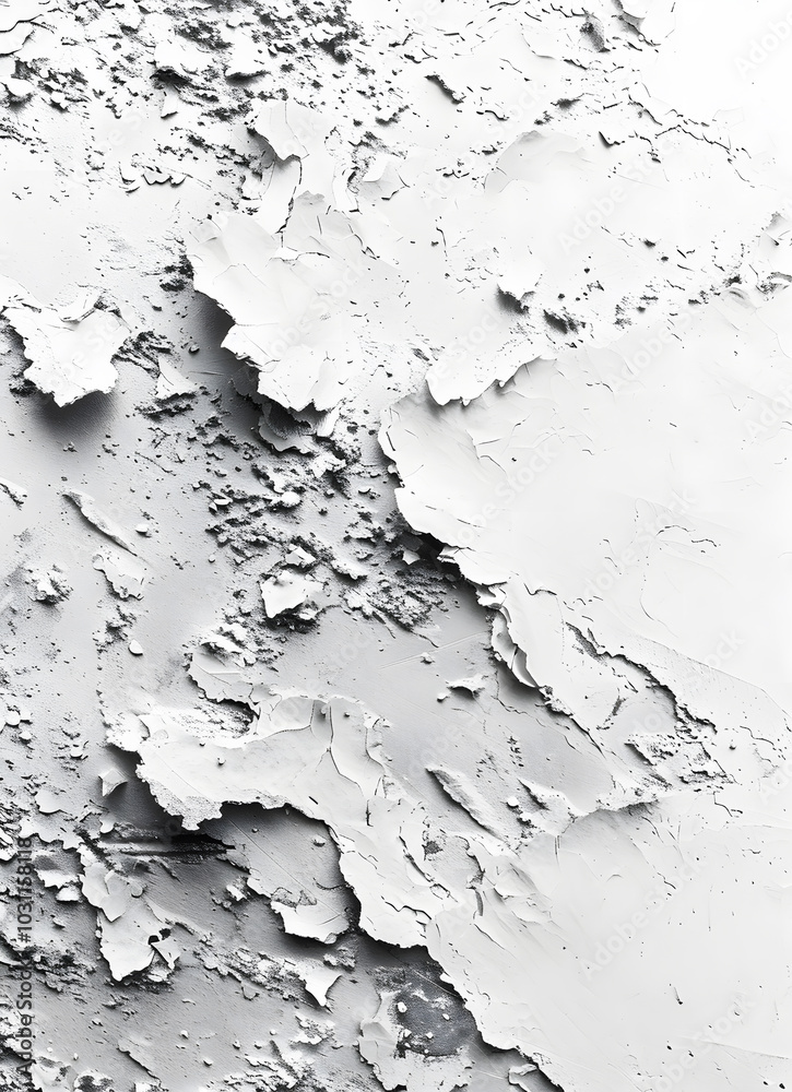 A freezing black and white monochrome photography of a concrete surface, showcasing a unique pattern created by liquid water on the grey soil landscape A freezing black and white monochrome photography of a concrete surface, showcasing a unique pattern created by liquid water on the grey soil landscape