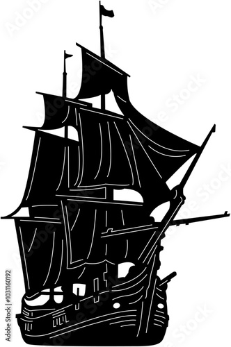 sailing ship  03