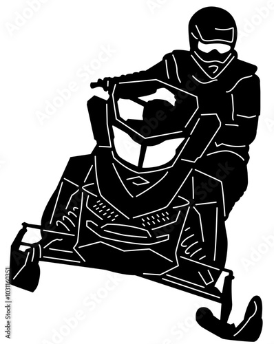 Snowmobiles and Mountains 11