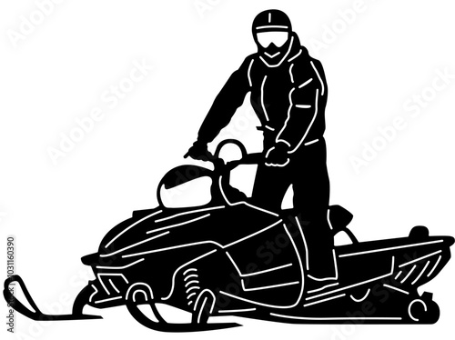 Snowmobiles and Mountains 11