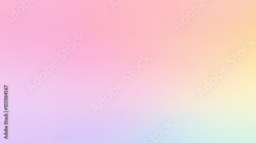 Pastel gradient blending yellow, pink, and purple hues creates a serene and dreamy background.