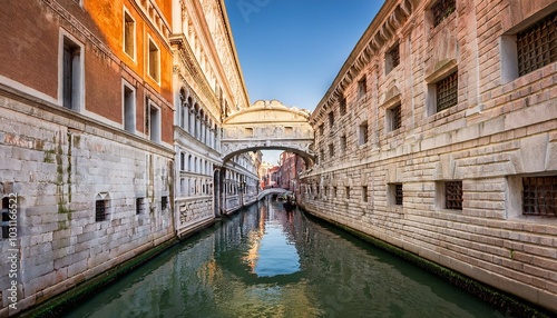 Bridge over canal in Venice