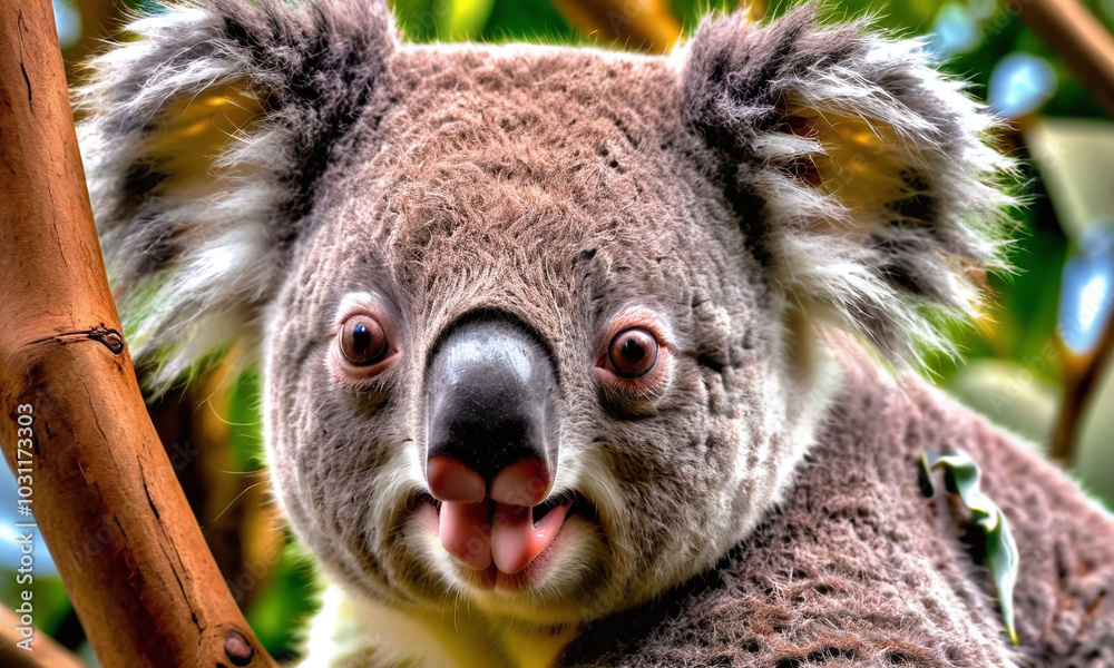 Obraz premium koala in a tree