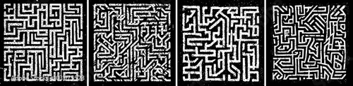 Ancient talisman rune pattern texture