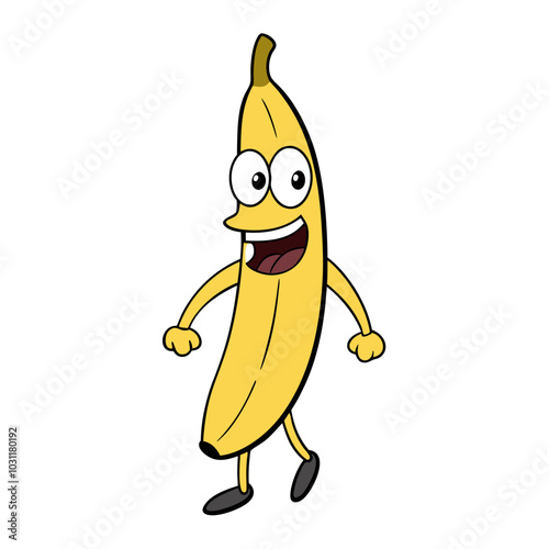 banana cartoon character