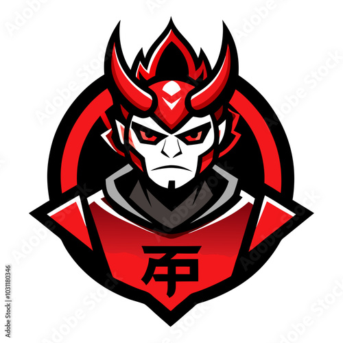 red devil with a tattoo
