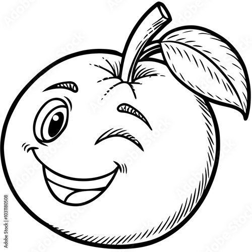 apple cartoon illustration