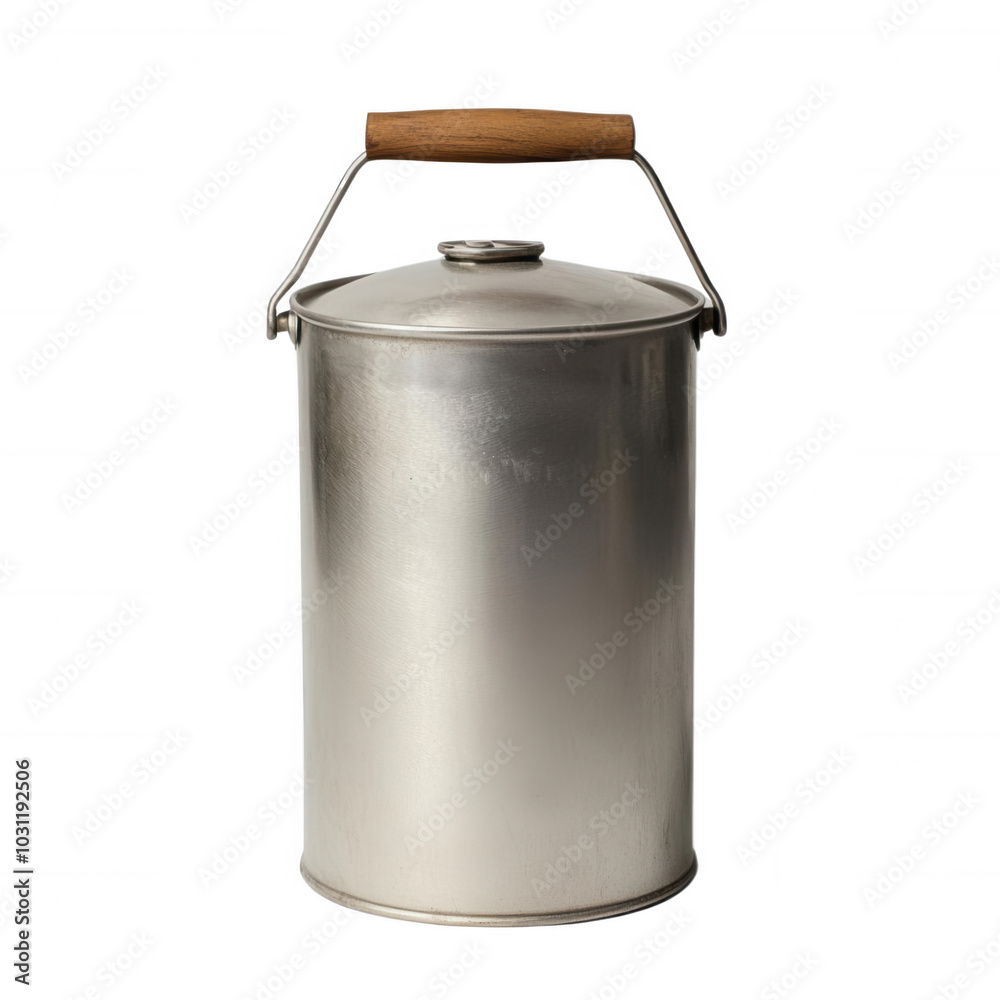 Stainless steel canister with wooden handle, ideal for storing kitchen essentials. Perfect for stylish and functional home organization. Stainless steel canister with wooden handle, ideal for storing kitchen essentials. Perfect for stylish and functional home organization.