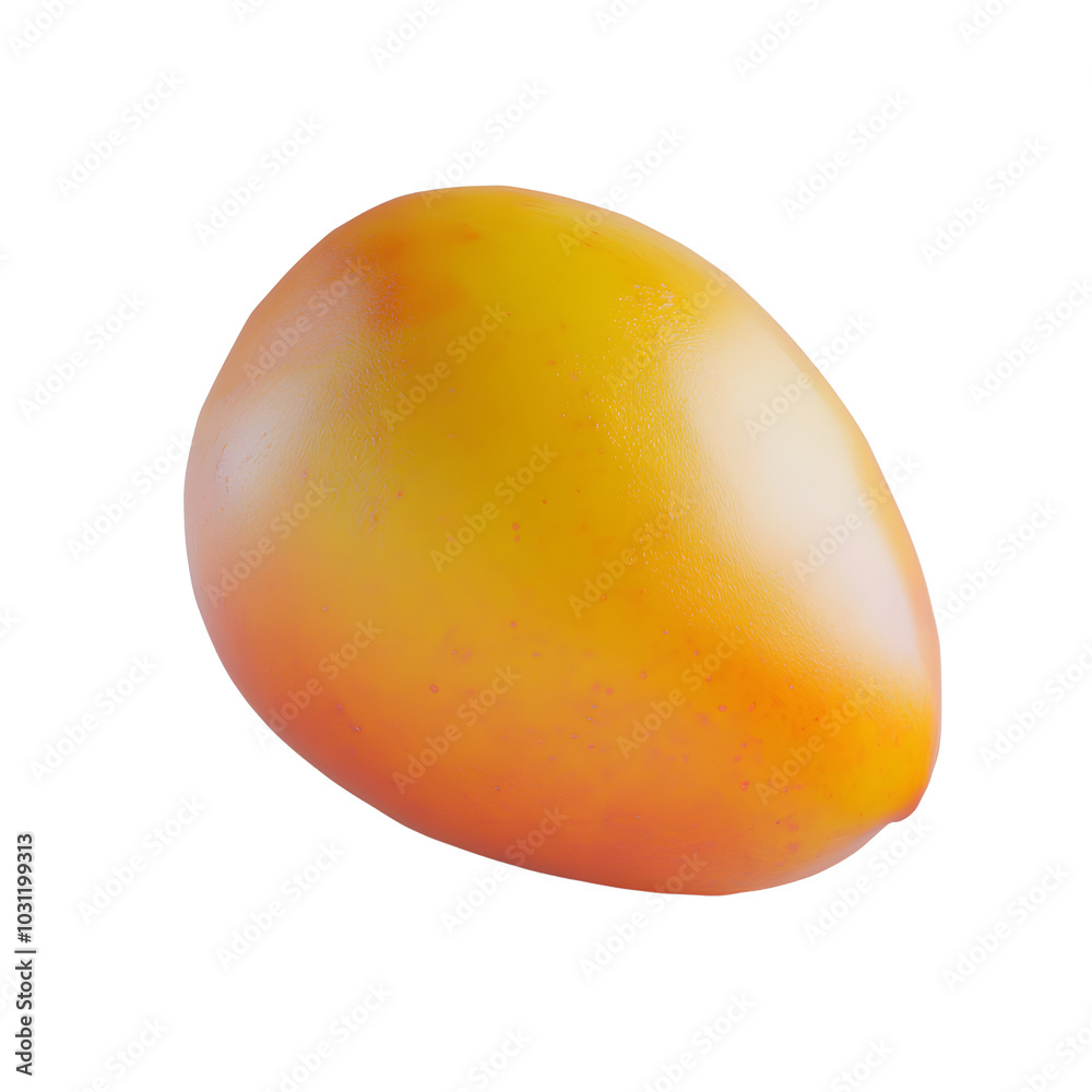Fresh ripe mango isolated on white background, showcasing tropical fruit with vibrant colors and smooth texture. Fresh ripe mango isolated on white background, showcasing tropical fruit with vibrant colors and smooth texture.