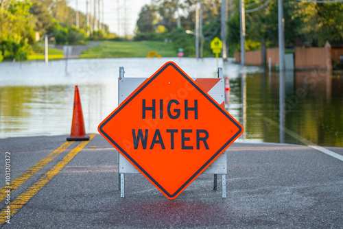 Fotografija Flooded road