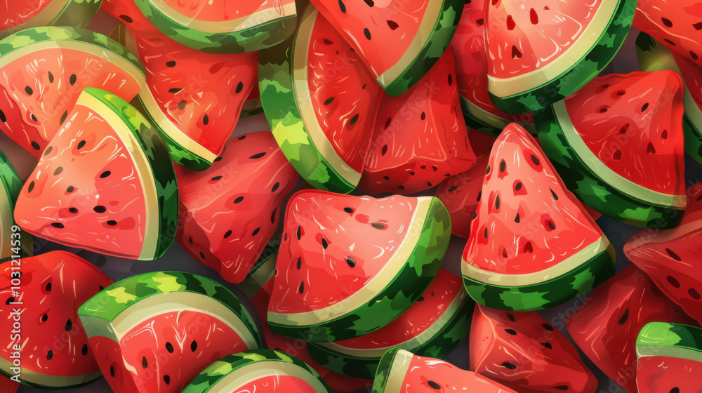 watermelon fruits background watermelon fruits background
