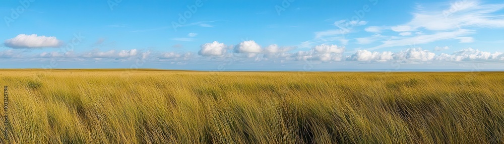 A vast plateau covered in tall grass, endless horizon where the land meets the sky, peaceful and wide open, perfect for a nature escape, plateau grass horizon A vast plateau covered in tall grass, endless horizon where the land meets the sky, peaceful and wide open, perfect for a nature escape, plateau grass horizon