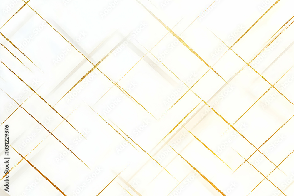 Abstract Background With Golden Lines Abstract Background With Golden Lines