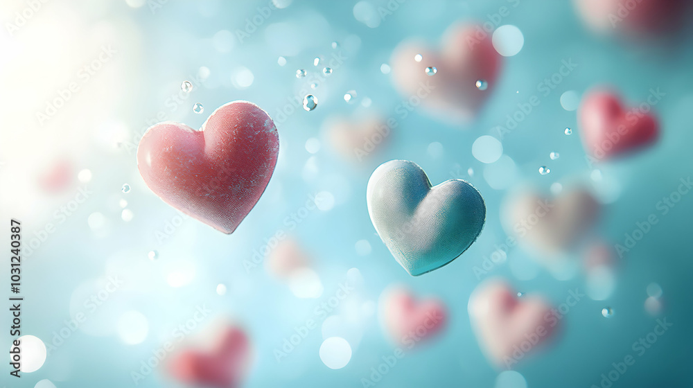 background with hearts background with hearts
