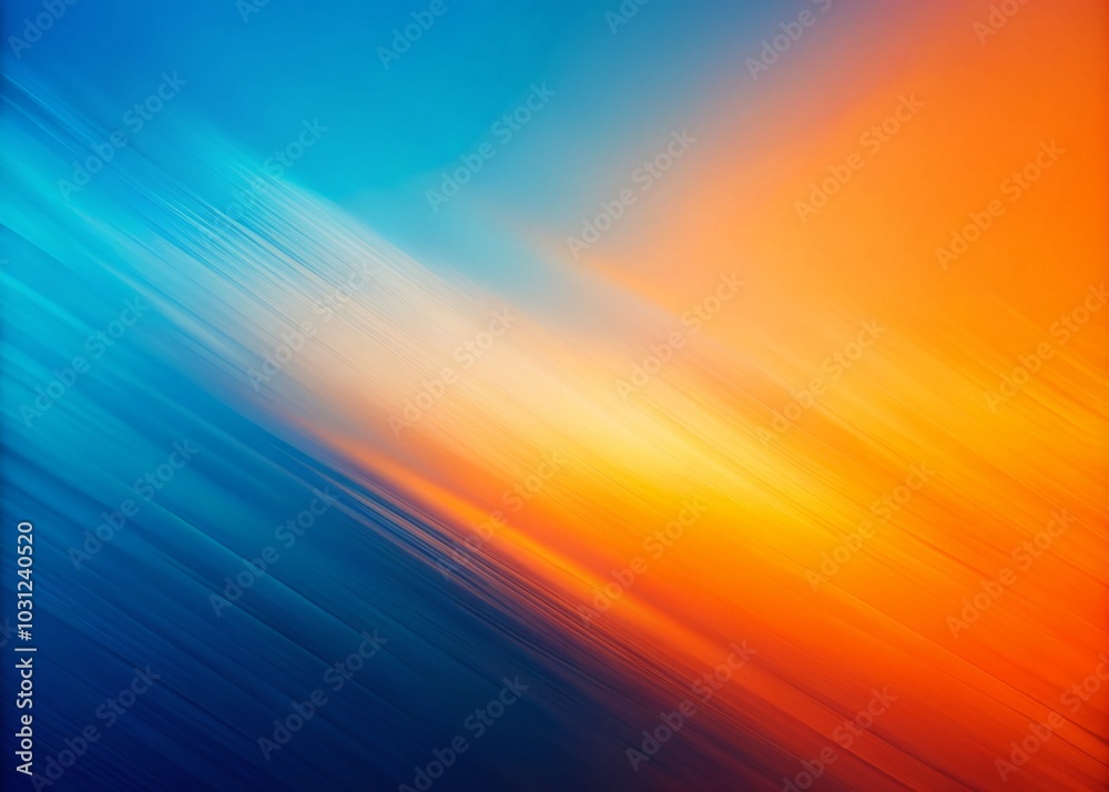 Abstract Orange and Blue Gradient Background with Soft Transitions for Warmth and Creativity in Modern Minimalist Abstract Orange and Blue Gradient Background with Soft Transitions for Warmth and Creativity in Modern Minimalist