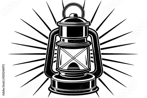 Beautiful jack electric light vector art illustration photo