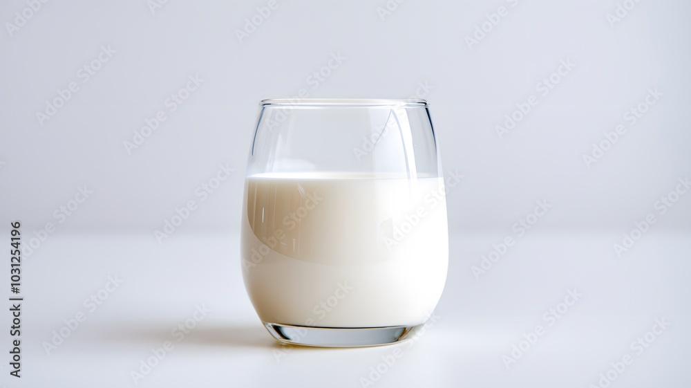 glass of milk glass of milk