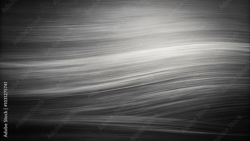 Black and White Minimalist Chalkboard Noise Pattern - Abstract Texture Photography