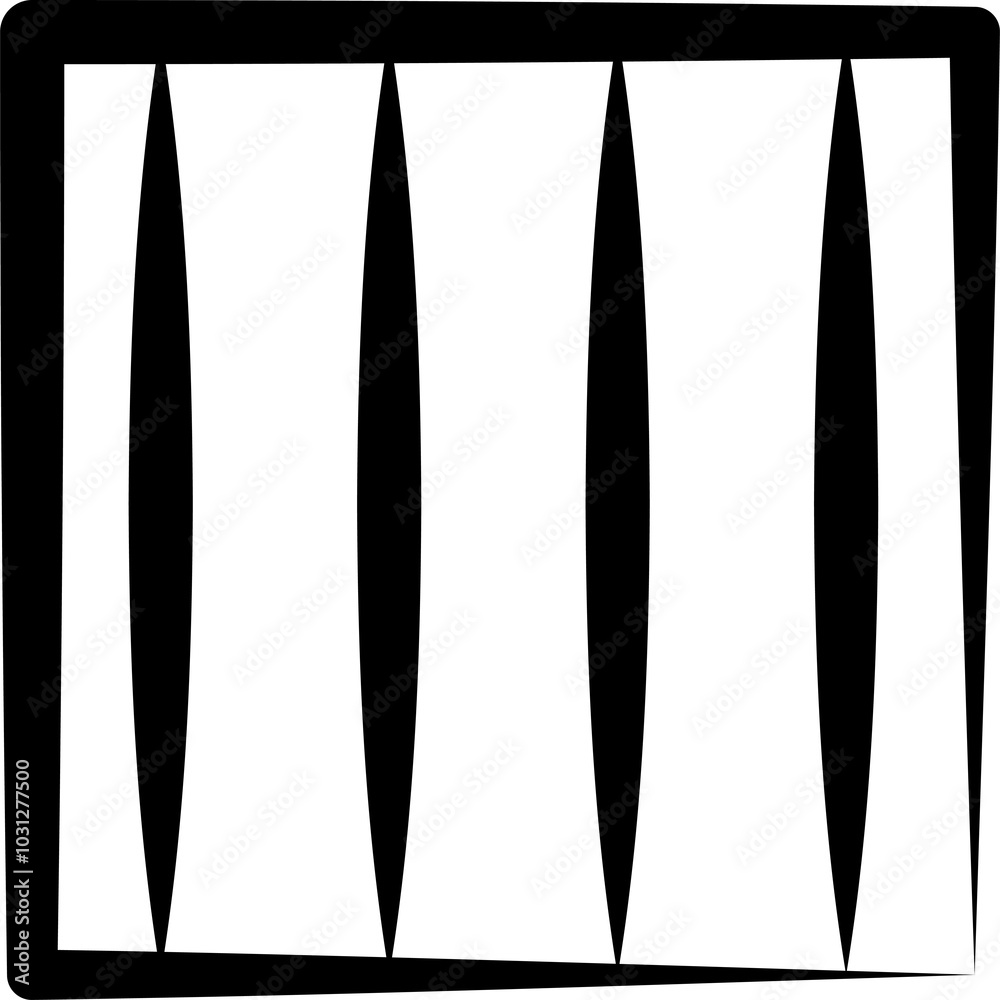 Square line shapes. Geometric elements