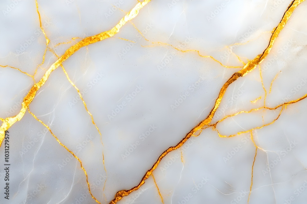Elegant Shimmering Golden Marble Texture Abstract Background with Cracks and Fissures Elegant Shimmering Golden Marble Texture Abstract Background with Cracks and Fissures