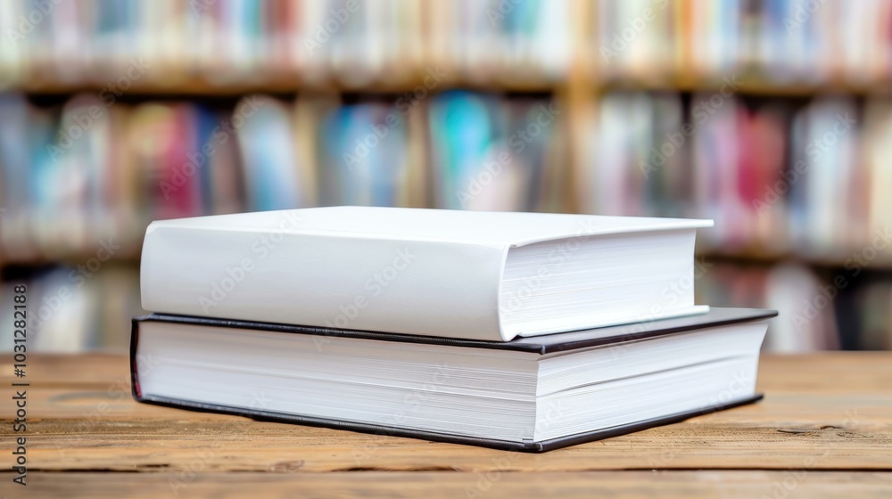 A sleek banner showcasing a book mockup and a stack of literature on a rustic table, perfect for education and study themes. A sleek banner showcasing a book mockup and a stack of literature on a rustic table, perfect for education and study themes.