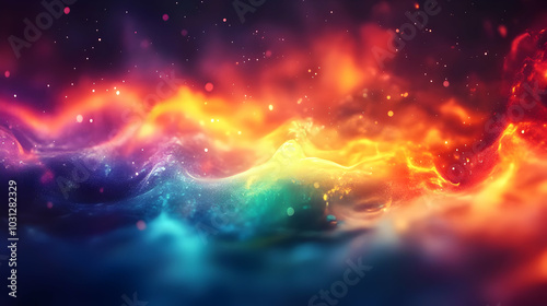 Vibrant cosmic waves with s...