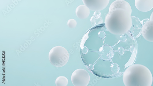 scientific and futuristic background of molecular structures