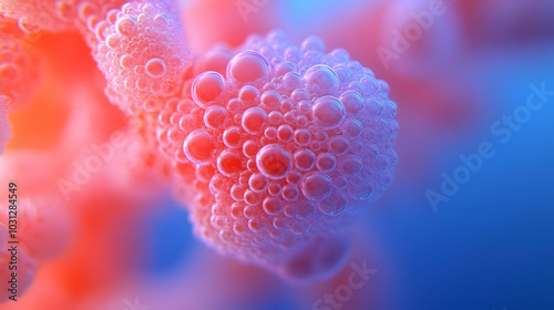 Close-up view of colorful b...