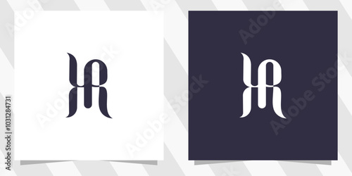 letter kr rk logo design
