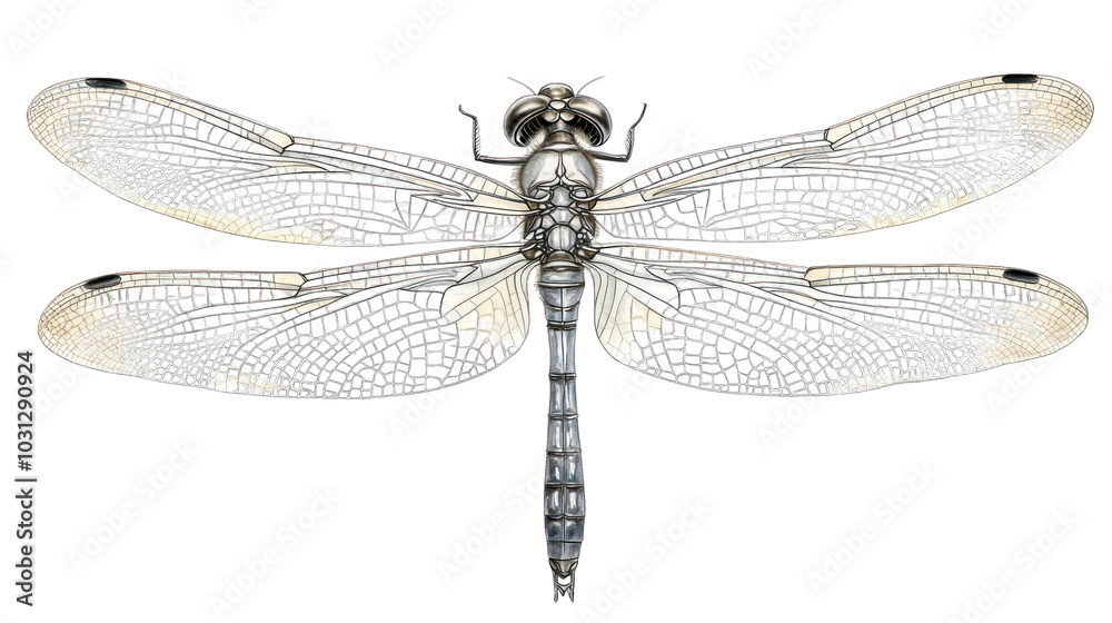 view of a dragonfly with transparent wings png view of a dragonfly with transparent wings png
