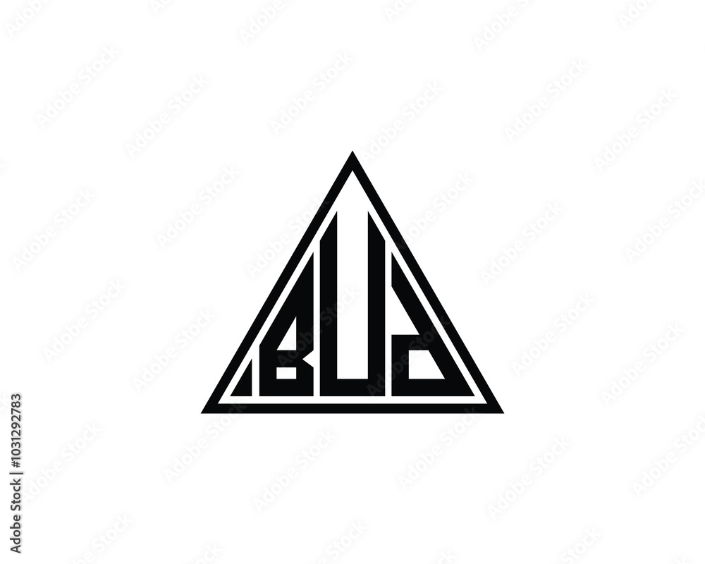 BUD logo design vector template. BUD BUD logo design vector template. BUD