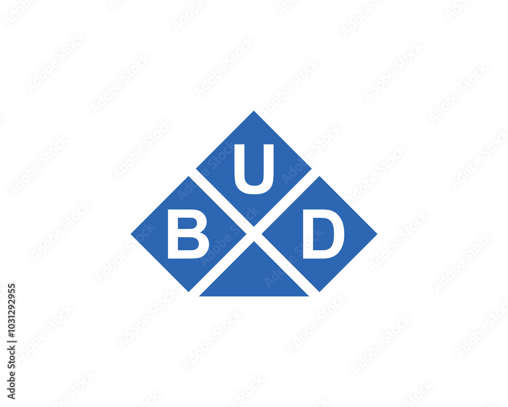 BUD logo design vector template. BUD BUD logo design vector template. BUD
