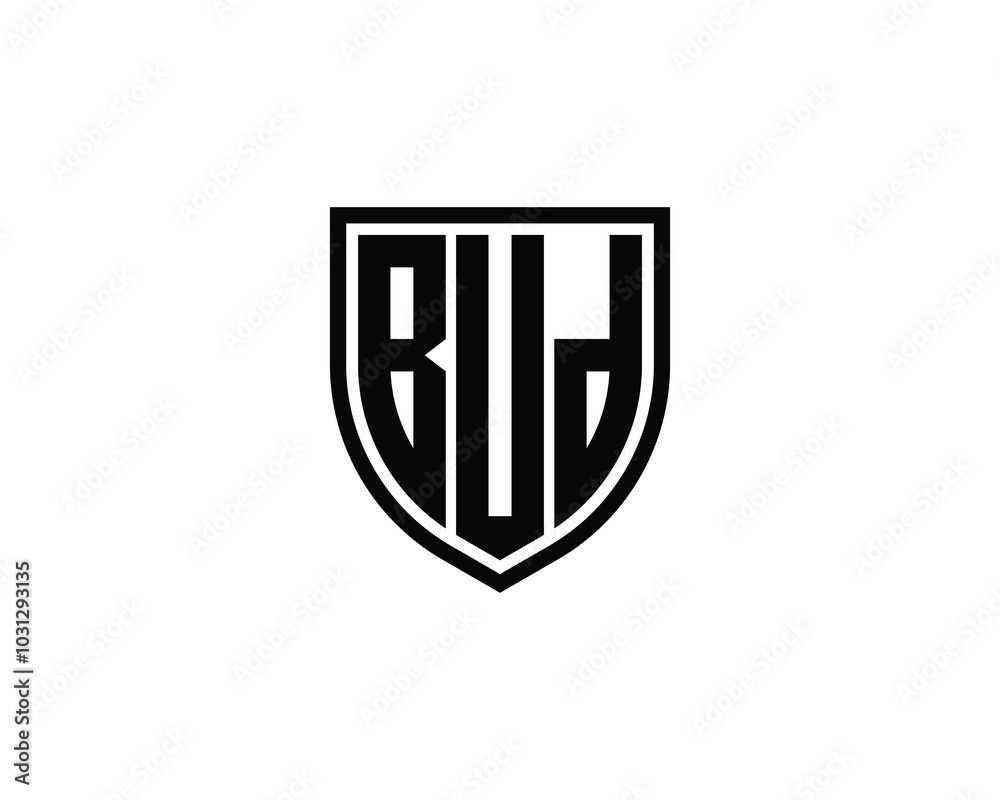 BUD logo design vector template. BUD BUD logo design vector template. BUD