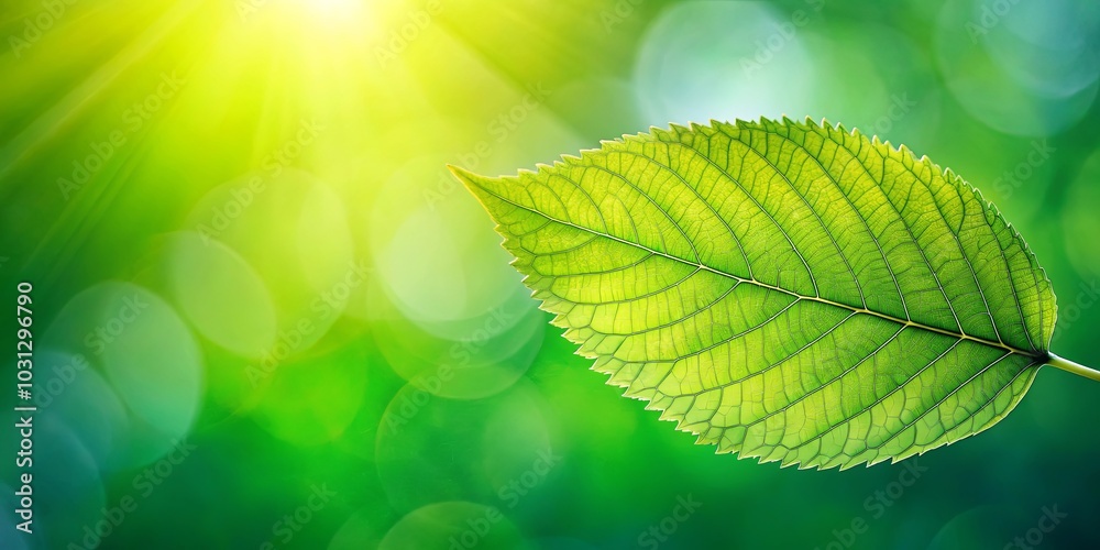 A Single Leaf Bathed in Sunlight, Revealing the Intricate Network of Veins That Sustain Life A Single Leaf Bathed in Sunlight, Revealing the Intricate Network of Veins That Sustain Life