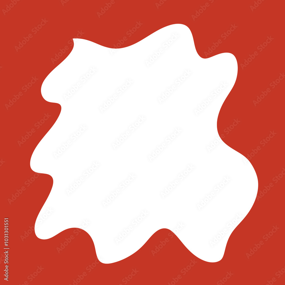 Orange Frame Hollow Background Orange Frame Hollow Background