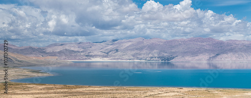 Lake Manasarovar in Western Tibet. photo