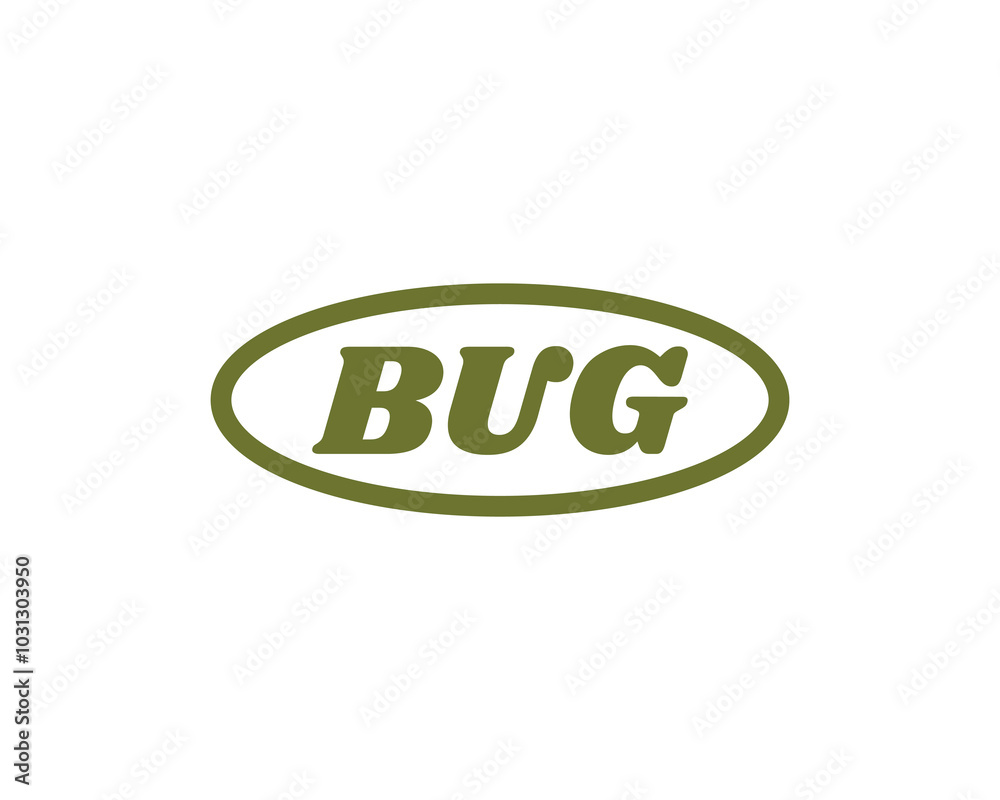 BUG Logo design vector template. BUG BUG Logo design vector template. BUG
