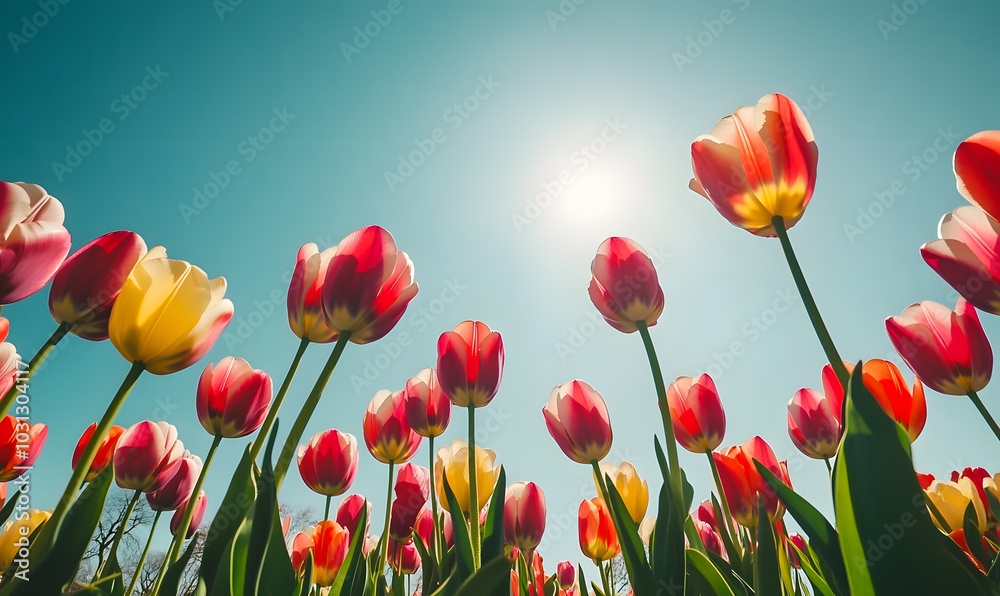 Obraz premium Spectacular Nature and Scenic Wonders: Golden Hour Sunsets, Lush Forests, Tranquil Beaches, and Vibrant Fields of Flowers in Stunning Views