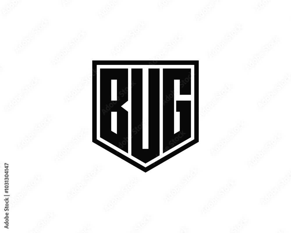 BUG Logo design vector template. BUG BUG Logo design vector template. BUG