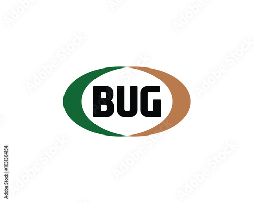 BUG Logo design vector template. BUG