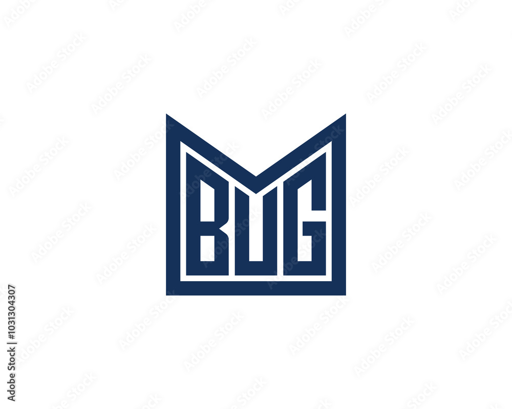 BUG Logo design vector template. BUG BUG Logo design vector template. BUG